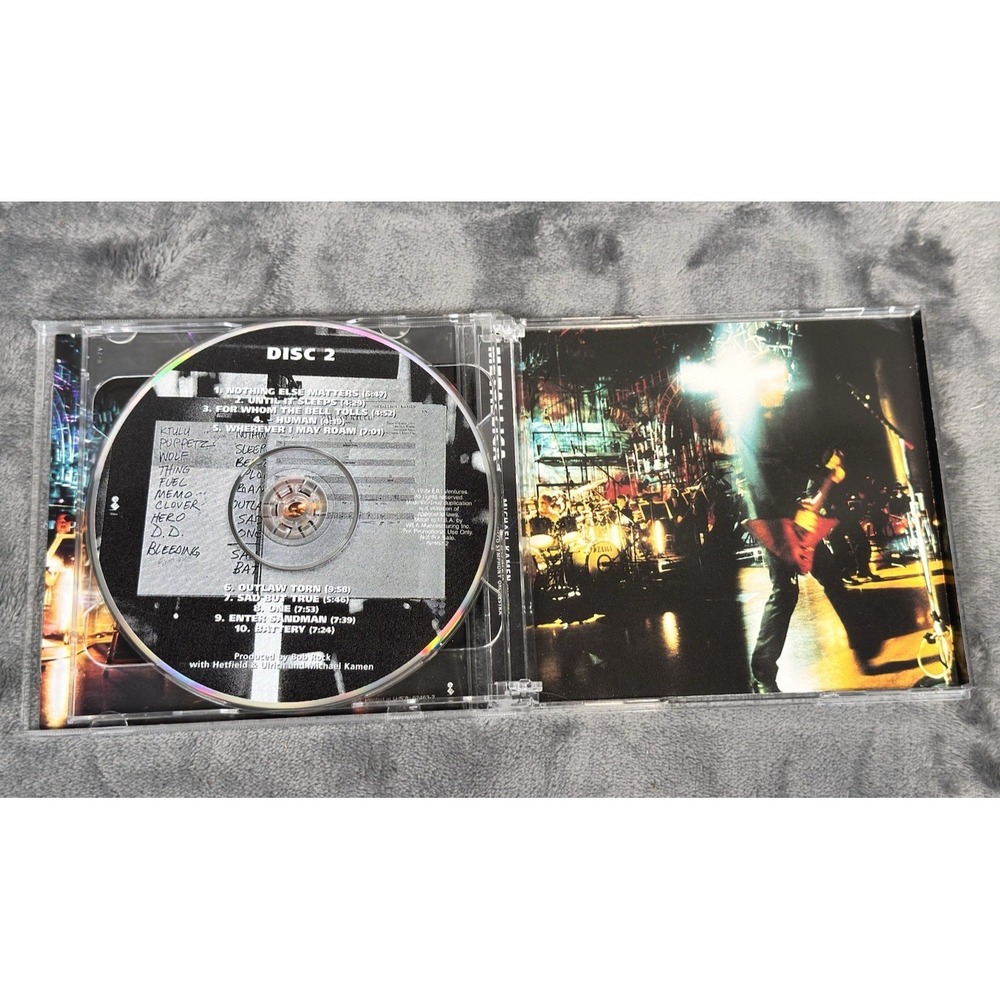 METALLICA S&M 2 Discs Promo CD 1999 Elektra w/ San Francisco Symphony Orchestra - Picture 6 of 11